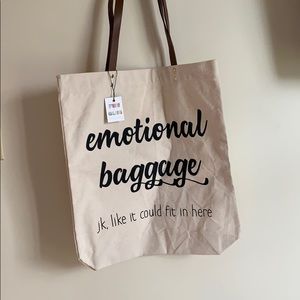 Emotional Baggage tote bag